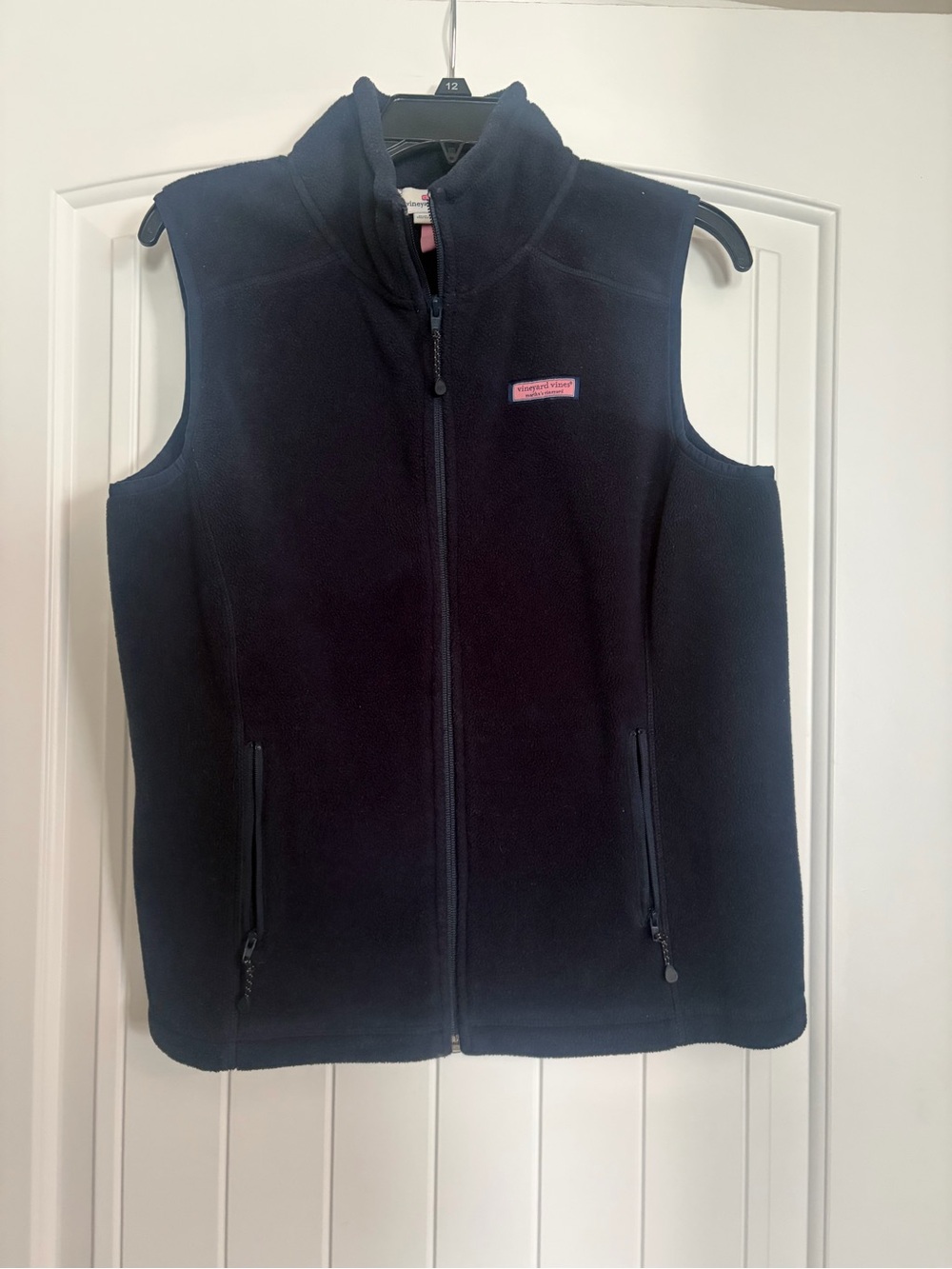 Women Vineyard vines fleece vest, M